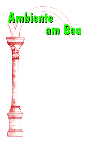 Logo Ambiente am Bau und Navigationsleiste